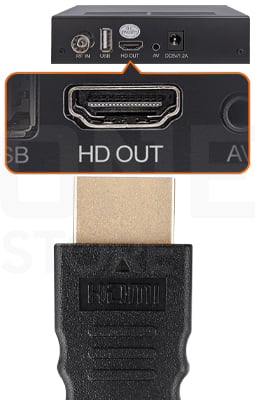 10-Ресивер HD OUT на HDMI