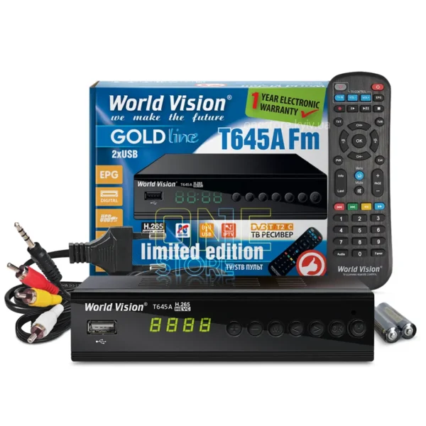 world vision t645a fm